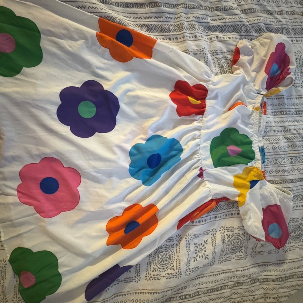 Shein Colorful Floral Dress